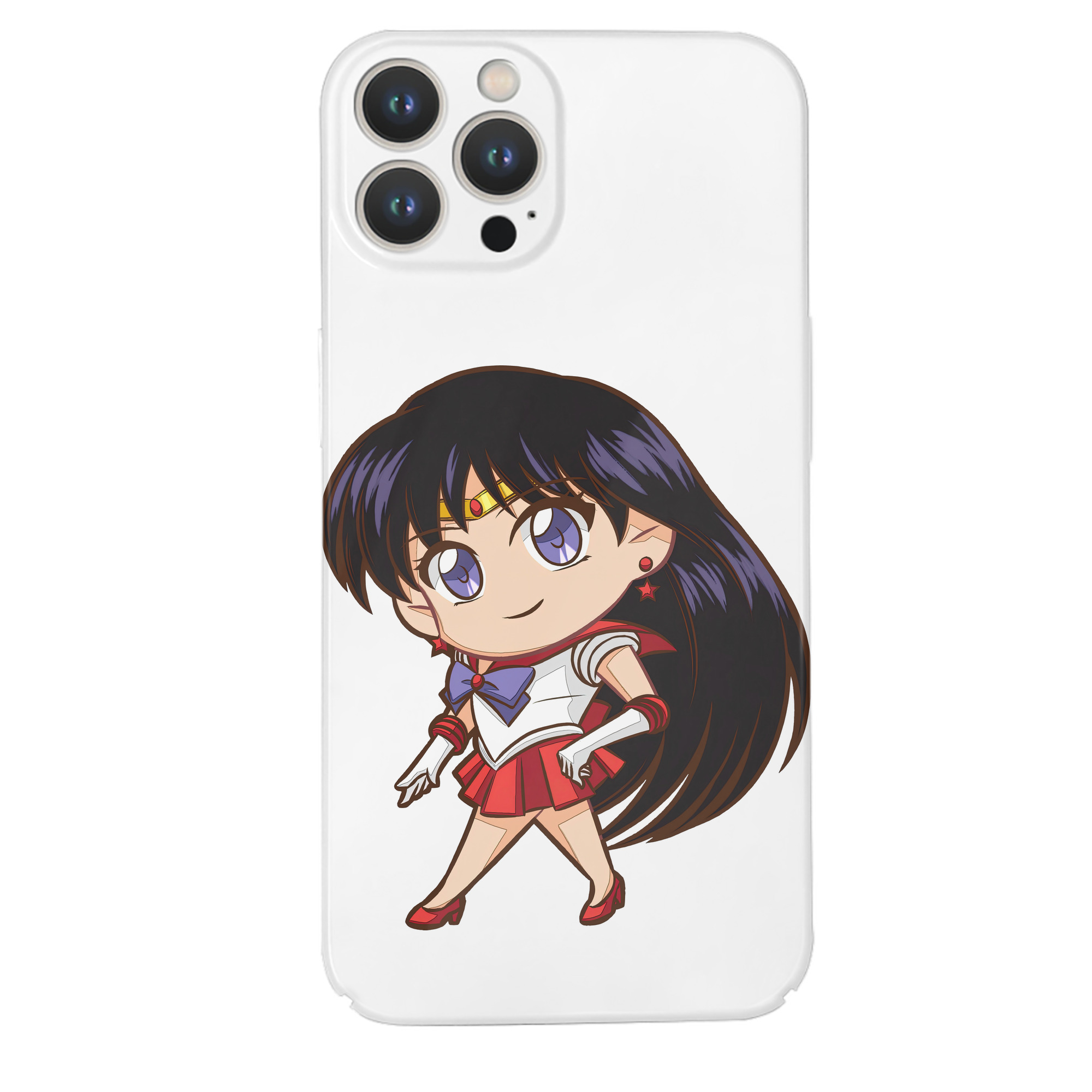 （画像用） 美少女戦士セーラームーン 火野レイ ひの レイ Sailor Moon Hino Rei （セーラーマーズ,Sailor Mars） 【iPhone 14シリーズ対応】ハードケース